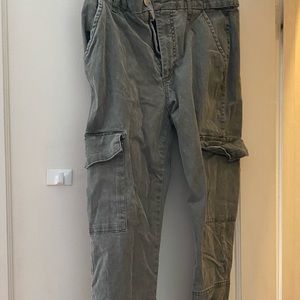 Green cargo pants